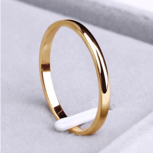 Simple Ladies Gold Band