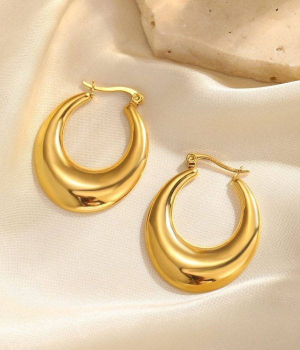 Chunky Hoop Earrings