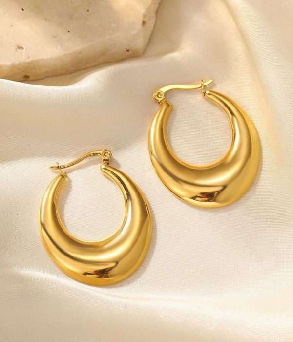 Chunky Hoop Earrings