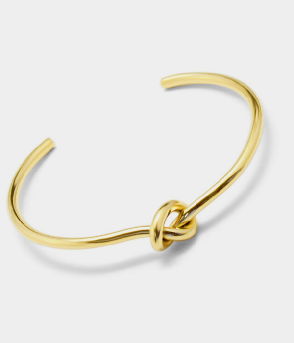 Circular open knot bracelet