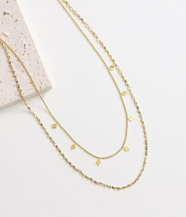 Diamond Layered Necklace