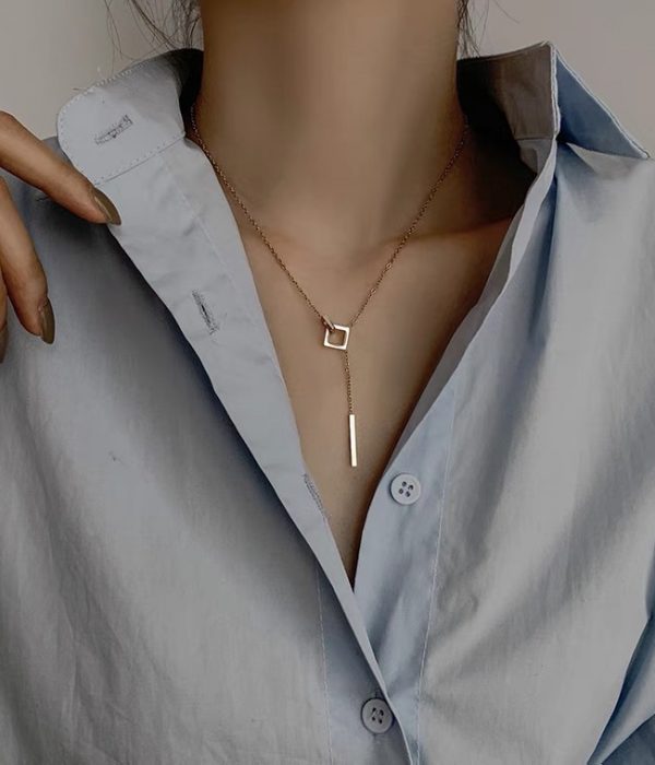 Long Clavicle Necklace